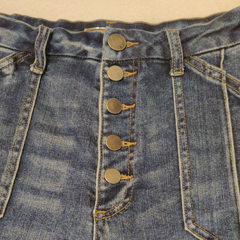 Kut from the Kloth Dark Wash Wide Leg Jeans - Picture 5 of 14